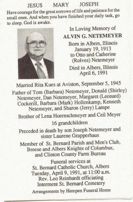 NETEMEYER, Alvin G