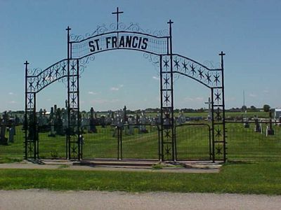 St. Francis Cemetery Gate 