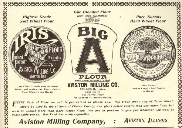 Aviston Milling Co Ad