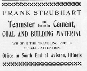 Frank Strubhart Ad