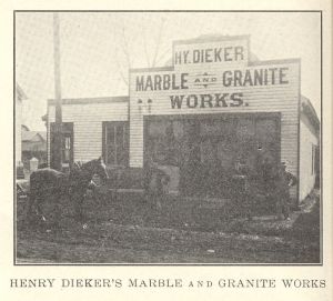 Henry Dieker's Marble & Granite Works