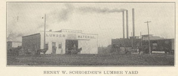 Henry W. Schroeder's Lumber Yard