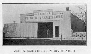 Jos. Niemeyer's Livery Stable