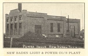 New Baden Light & Power Company Plant