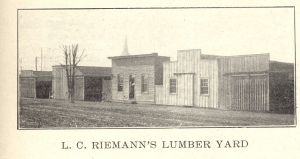 L.C.Riechmann's Lumber Yard